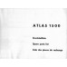 Atlas AB 1500 Parts Manual